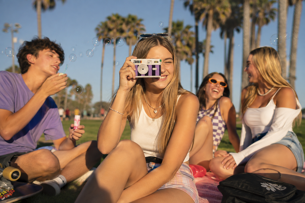 TimeLens Retro Skaitmeninis Fotoaparatas – Be Ekrano, USB-C, 8 MP